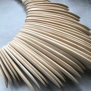 Cuttle Wood Necklace - Natural